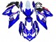 2008-2010 Suzuki GSXR 600 / GSXR 750 Motorcycle Fairings - White Blue Pink Ecstar Motul Australia for Sale