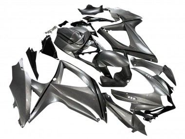 2008-2010 Suzuki GSXR 600 / GSXR 750 Motorcycle Fairings - Matte Grey Black Australia for Sale