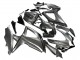 2008-2010 Suzuki GSXR 600 / GSXR 750 Motorcycle Fairings - Matte Grey Black Australia for Sale