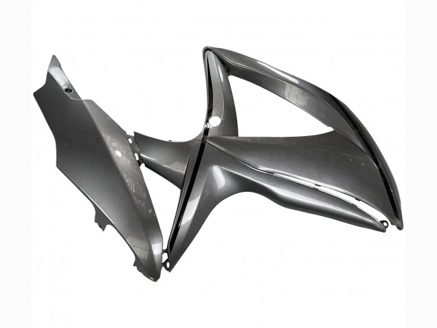 2008-2010 Suzuki GSXR 600 / GSXR 750 Motorcycle Fairings - Matte Grey Black Australia for Sale