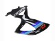 2008-2010 Suzuki GSXR 600 / GSXR 750 Motorcycle Fairings - Glossy Black Blue Australia for Sale