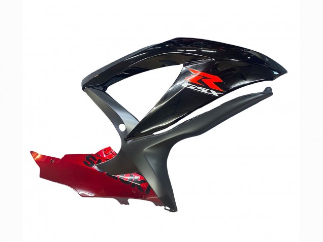 2008-2010 Suzuki GSXR 600 / GSXR 750 Motorcycle Fairing - Red Glossy Black Australia for Sale