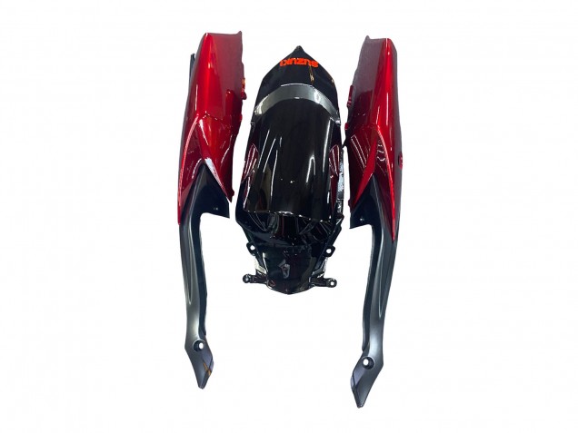 2008-2010 Suzuki GSXR 600 / GSXR 750 Motorcycle Fairing - Red Glossy Black Australia for Sale