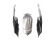 2008-2010 Suzuki GSXR 600 / GSXR 750 Motorcycle Fairings - Silver Matte Black Australia for Sale