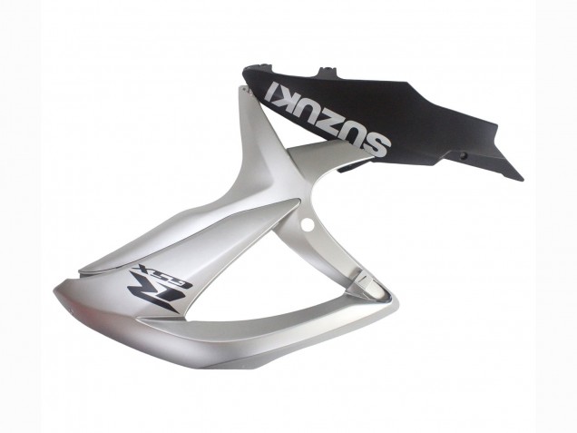 2008-2010 Suzuki GSXR 600 / GSXR 750 Motorcycle Fairings - Silver Matte Black Australia for Sale
