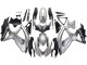 2008-2010 Suzuki GSXR 600 / GSXR 750 Motorcycle Fairings - Silver Matte Black Australia for Sale