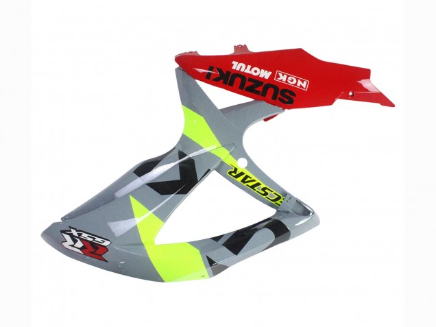 2008-2010 Suzuki GSXR 600 / GSXR 750 Motorcycle Fairings - Grey Yellow Red Australia for Sale