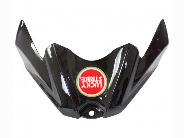 2008-2010 Suzuki GSXR 600 / GSXR 750 Motorcycle Fairings - Glossy Black Red White Motul Lucky Strike Australia for Sale