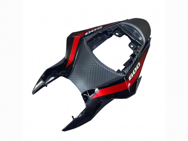2011-2024 Suzuki GSXR 600 / GSXR 750 Motorcycle Fairings - Glossy Black Forged Carbon Fiber Silver Red Australia for Sale
