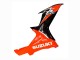 2011-2024 Suzuki GSXR 600 / GSXR 750 Motorcycle Fairings Kits - Red Glossy Black Australia for Sale
