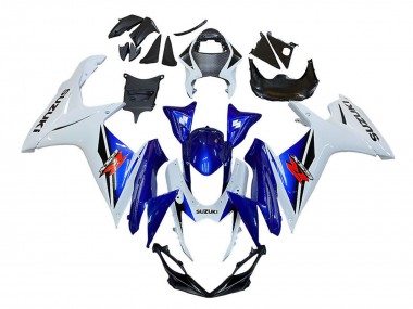 2011-2024 Suzuki GSXR 600 / GSXR 750 Motorcycle Fairing - White Blue Red Australia for Sale