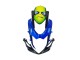 2011-2024 Suzuki GSXR 600 / GSXR 750 Motorcycle Fairings - Blue Yellow Australia for Sale