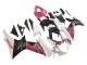 2011-2024 Suzuki GSXR 600 / GSXR 750 Motorcycle Fairings - White Pink Black Corona Australia for Sale