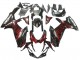 2011-2024 Suzuki GSXR 600 / GSXR 750 Motorcycle Fairings - Glossy Black Red Flame Australia for Sale