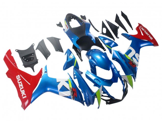 2011-2024 Suzuki GSXR 600 / GSXR 750 Motorcycle Fairings - Blue Red Australia for Sale