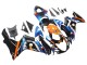 2011-2024 Suzuki GSXR 600 / GSXR 750 Motorcycle Fairings - Light Blue Orange Black White Shark 46 Australia for Sale