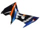 2011-2024 Suzuki GSXR 600 / GSXR 750 Motorcycle Fairings - Light Blue Orange Black White Shark 46 Australia for Sale