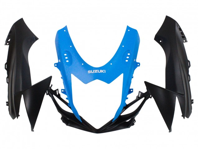 2011-2024 Suzuki GSXR 600 / GSXR 750 Motorcycle Fairing - Blue Matte Black Australia for Sale