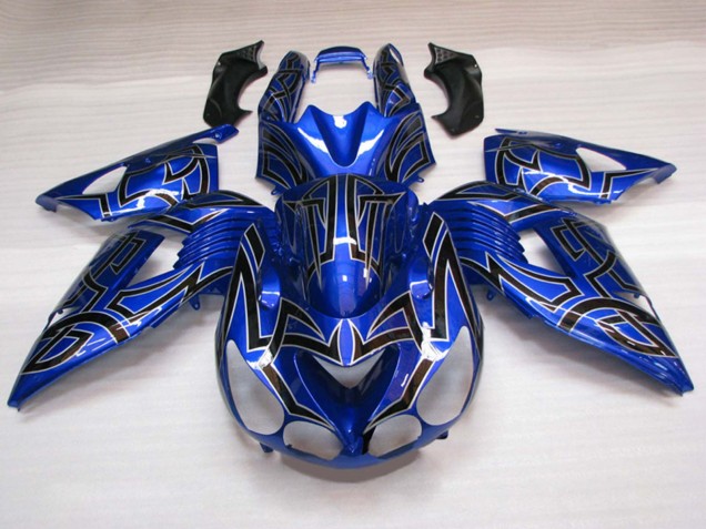 2011-2024 Suzuki GSXR 600 / GSXR 750 Motorcycle Fairings - Blue Black Australia for Sale