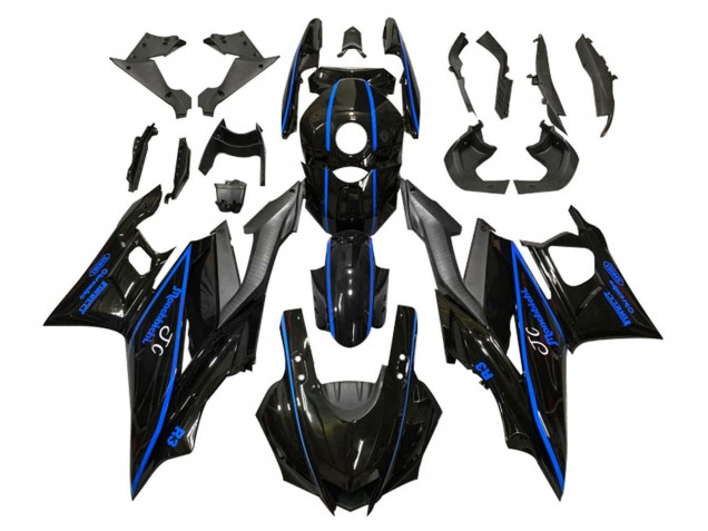 2019-2021 Yamaha YZF R3/R25 Motorcycle Fairings - Glossy Black Blue Matte Black Australia for Sale