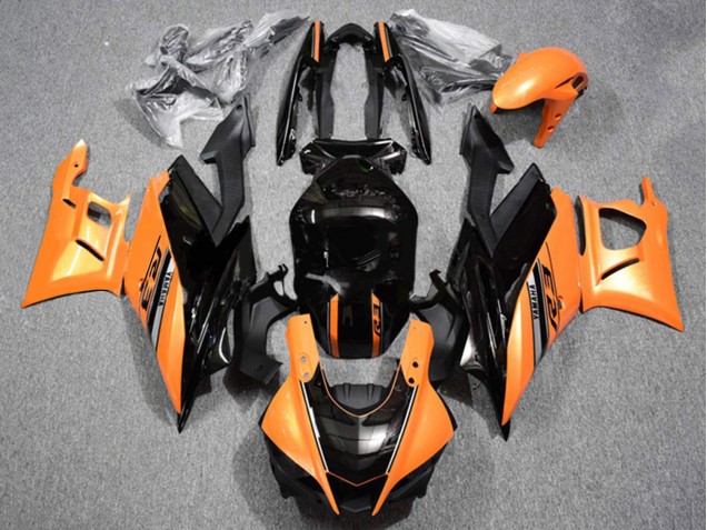 2019-2021 Yamaha YZF R3/R25 Motorcycle Fairings - Orange Glossy Black Australia for Sale