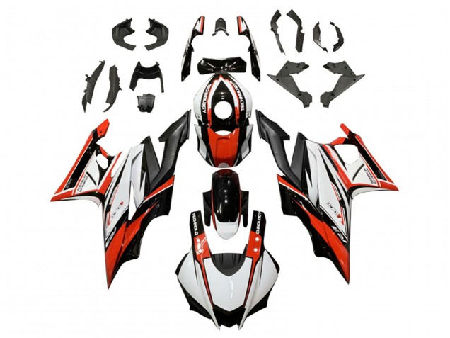 2019-2021 Yamaha YZF R3/R25 Motorcycle Fairing - White Red Black Australia for Sale