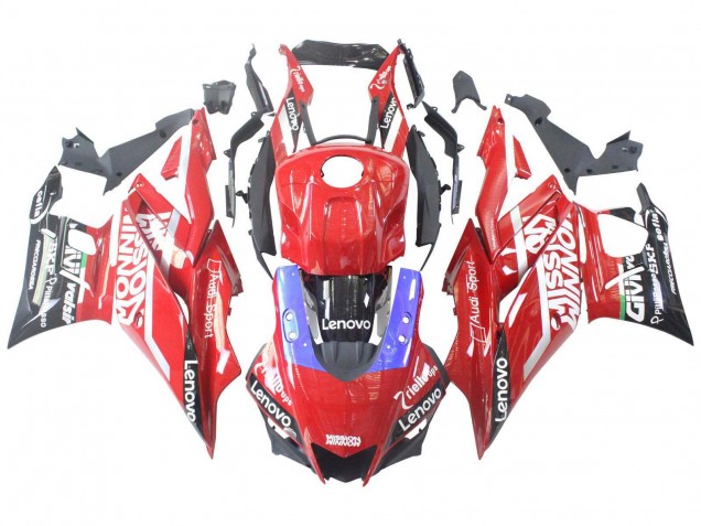 2019-2021 Yamaha YZF R3/R25 Motorcycle Fairings - Red Purple Black Valsir Lenovo Australia for Sale