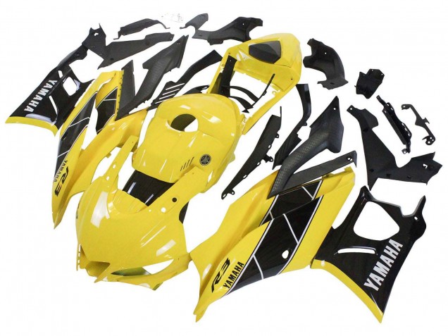 2019-2021 Yamaha YZF R3/R25 Motorcycle Fairings - Yellow Black Australia for Sale