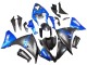 2012-2014 Yamaha YZF 1000 R1 Motorcycle Fairings - Blue Glossy Black Australia for Sale
