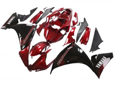 2012-2014 Yamaha YZF 1000 R1 Motorcycle Fairings - Red Glossy Black Australia for Sale