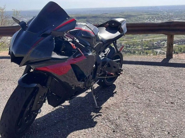 2020-2025 Yamaha YZF 1000 R1 Motorcycle Fairings - Black Carbon Fiber Red Australia for Sale
