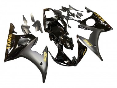 2005 Yamaha YZF 600 R6 Motorcycle Fairing - Black Gold Australia for Sale