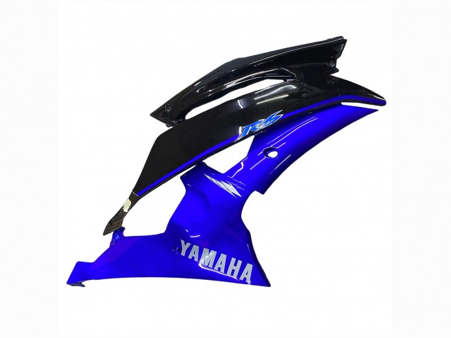 2008-2016 Yamaha YZF 600 R6 Motorcycle Fairings - Blue Glossy Black Australia for Sale