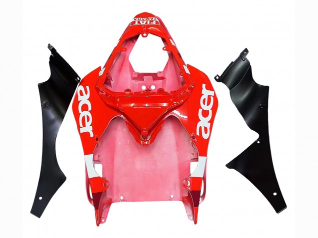 2008-2016 Yamaha YZF 600 R6 Motorcycle Fairings - White Red Black Fiat Acer Australia for Sale