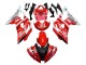 2008-2016 Yamaha YZF 600 R6 Motorcycle Fairings - White Red Black Fiat Acer Australia for Sale