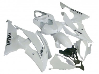 2008-2016 Yamaha YZF 600 R6 Motorcycle Fairings - Glossy White Australia for Sale