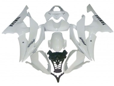 2008-2016 Yamaha YZF 600 R6 Motorcycle Fairings - Glossy White Australia for Sale