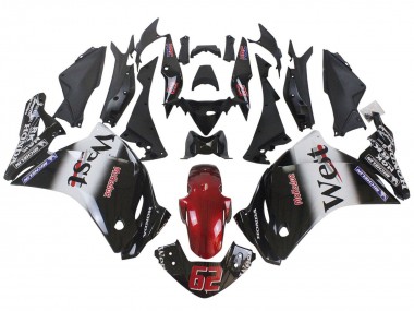 2011-2015 Honda CBR250RR Motorcycle Fairings - Glossy Black White West Red HRC 62 Australia for Sale