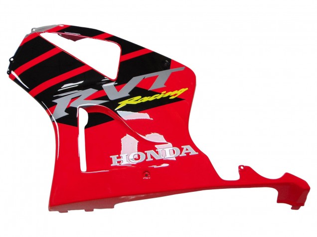 2000-2006 Honda VTR1000 Motorcycle Fairings - Silver Red Black Stripe Racing Australia for Sale