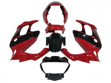 1997-2005 Honda VTR1000F Motorcycle Fairings - Red Glossy Black Australia for Sale