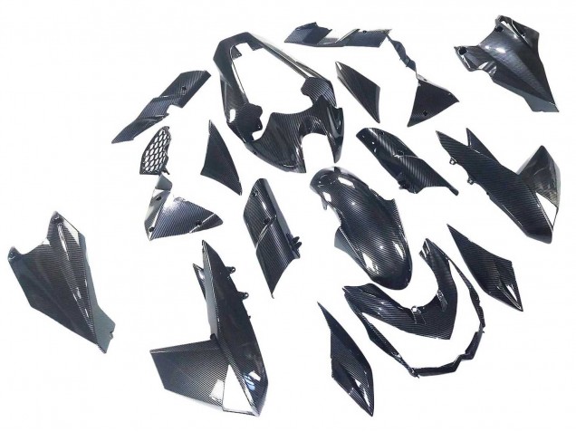 2010-2013 Kawasaki Z1000 Motorcycle Fairings - Black Carbon Fiber Australia for Sale