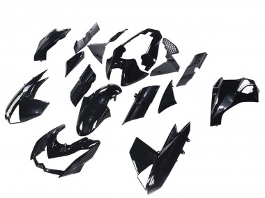 2010-2013 Kawasaki Z1000 Motorcycle Fairings - Glossy Black Australia for Sale
