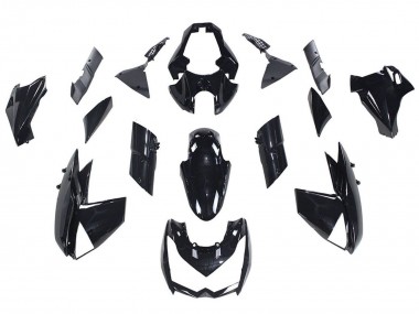 2010-2013 Kawasaki Z1000 Motorcycle Fairings - Glossy Black Australia for Sale