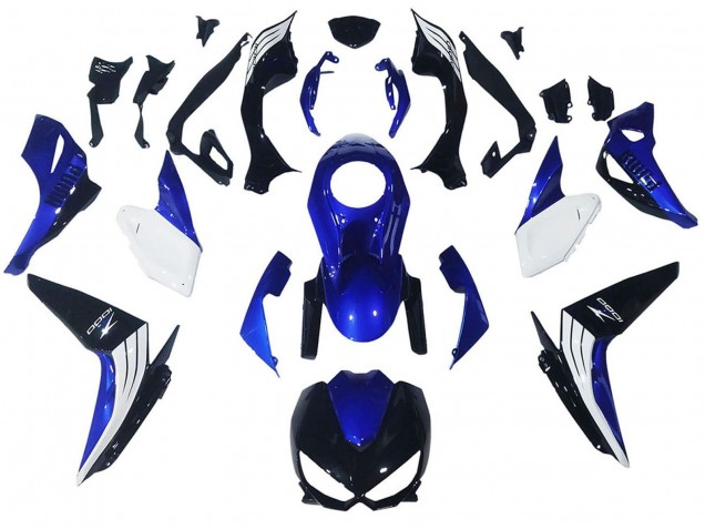 2014-2019 Kawasaki Z1000 Motorcycle Fairings - White Blue Black Australia for Sale