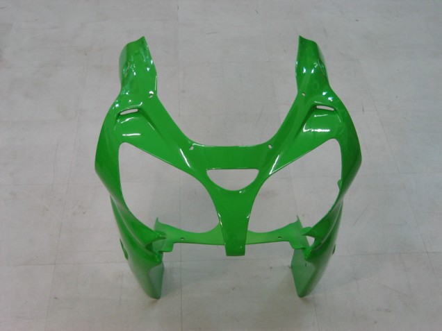 2000-2001 Kawasaki ZX9R Motorcycle Fairings - Green Silver Black Australia for Sale