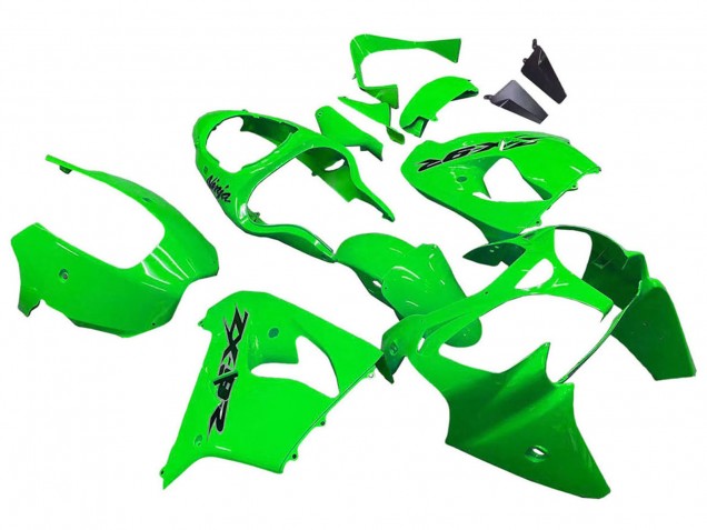 2000-2001 Kawasaki ZX9R Motorcycle Fairings - Green Australia for Sale