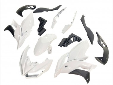 2015-2021 Kawasaki Versys 650 Motorcycle Fairings - White Matte Black Australia for Sale