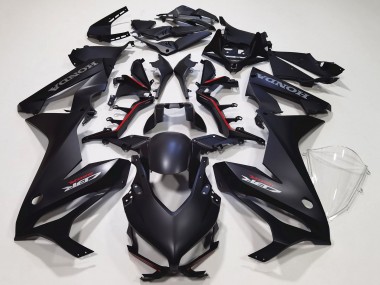 2021-2023 Honda CBR650R Motorcycle Fairing Kits - Matte Black Australia for Sale
