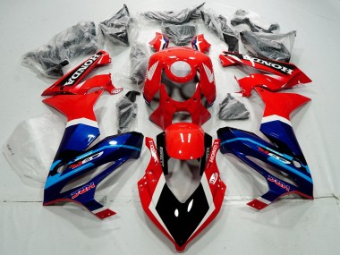 2021-2023 Honda CBR650R Motorcycle Fairings - Red Blue HRC Australia for Sale