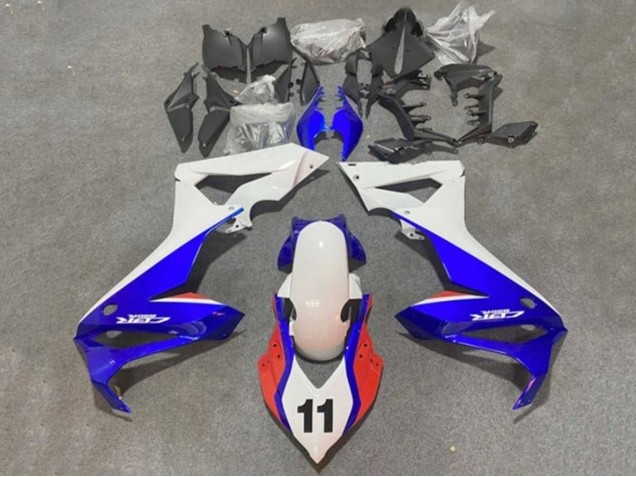 2021-2023 Honda CBR650R Motorcycle Fairings - White Blue Red 11 Australia for Sale
